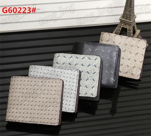 Portfety projektantów mody męskie torby dla kobiet klasyczne litery torebki Krótki portfel karty Krótki portfel