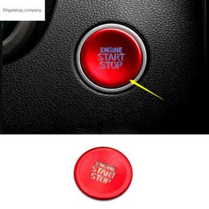 Car Start Stop Engine Push Button Cover Ring For Hyundai Tucson 2022 2023 Sticker Auto Styling Accessories