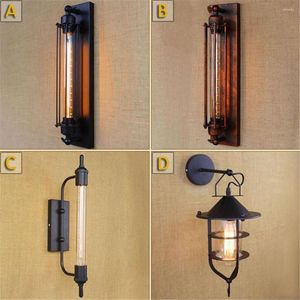 Настенная лампа AC110V 220V стимпанк T30 Edison Lamps Art Deco Vintage Sconces Home Lightsing Decorative Luz