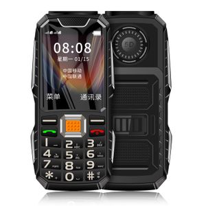 Unlocked GSM 2G Bar Mobile Phone 2.4Inch Dual Sim Card FM Radio MP3 Double Torch Flashlight Vibration Cell phone Big Button Loud Sound For Elder Cellphones