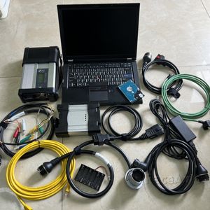 2024 2IN1 SW HDD w laptopie T410 Plus MB Star C5 SD Connect i ICOM Dalej dla narzędzia do programowania diagnozy BMW OBD2