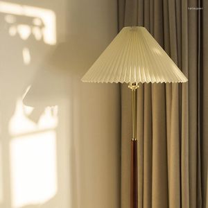 Stehlampen Moderne Lesestativ Holzlampe Kandelaber Holzdesign