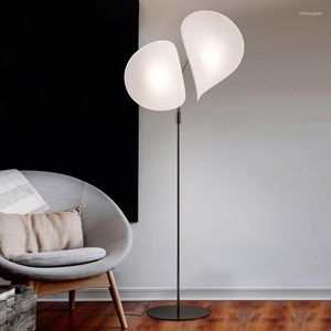 Floor Lamps Retro Lamp Glass Ball Black Child Modern Wood Industrial Tripod