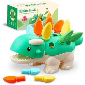 Toys Learning Activity Educational Dinosaur Games Baby Sensory Fine Motor Skills Development Toy Easy Storage