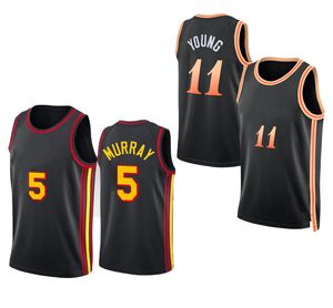 5 Murray 11 Young 2022 Jerseys de basquete Yakuda Store Online Wholesale College usa confortáveis ​​esportes esportivos por atacado popular