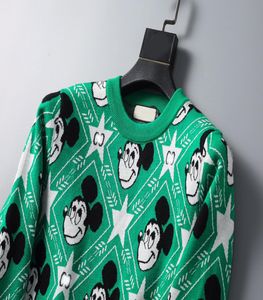 Diseñador Men039s Sweater Classic Rayed Printing Cardigan Men casual de tela de cachemira