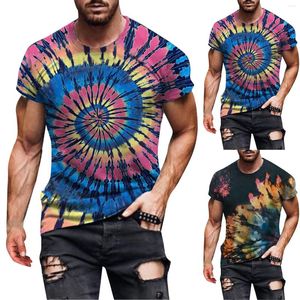 Herren-Freizeithemden, modisches Herren-Shirt, Oberteil, Straße, 3D-Digitaldruck, Rundhalsausschnitt, kurze Ärmel, besondere lose T-Shirt-Oberteile