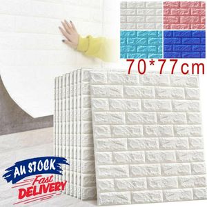 Bakgrundsbilder V￤ggm￥lning Marmor White 3D Wall Paper Panel Brick Stickers Lime Decal Home