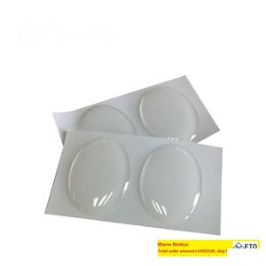 Other Decorative Stickers Chinese Factory Supply Transparent Resin Labels Dome Label Clear Epoxy For Caps Drop Delivery Home Garden D Dhmu5
