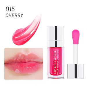 Lip líquido Lip Lipstick 6ml Hidratante seguro Fácil colorir espelho semelhante a um brilho transparente diariamente