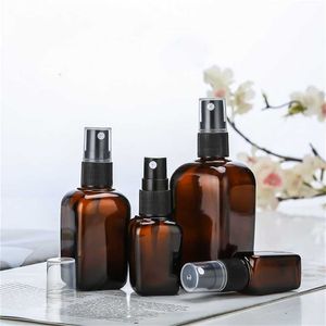 10ml/20ml/30ml/50ml/100ml Mini Perfume Spray Bottles Portable Refillable Glass Split Bottle Travel Cosmetic Container with Cap Best quality