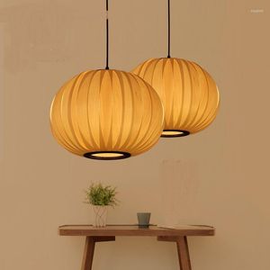 Pendant Lamps Wooden Skin Lights Creative Restaurant Hanglamp Bark Lamp Nordic Wood Art Antique Private Residence Hostel Flower Zb16