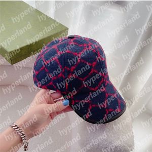 Designer Casquette Mens Woolen Ball Caps For Women Fuzzy Sport Hat Winter Warm Cotton Baseball Cap Designers G Hats Outdoot Sunhats