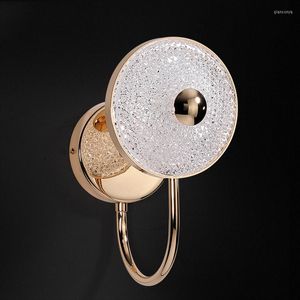 Wall Lamp Bathroom Nordic Led Moon Home Decor Dressing Table Bedside Outdoor Luxury Luminaria Lighting