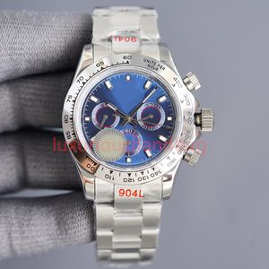 Moda męska zegarek 40 mm automatyczny mechaniczny 2813 Wodoodporny szafir zegarek sportowy Minimalistyczny prezent Mintre de Luxe Homme Watch Dhgate