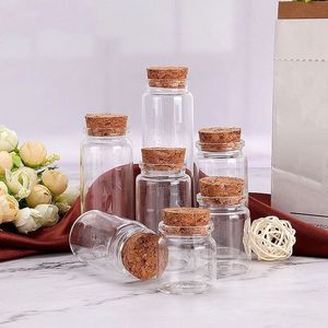 Glass Bottles with Cork Mini Glass Vials for Wedding Gifts Baby Shower and Birthday Party Favors