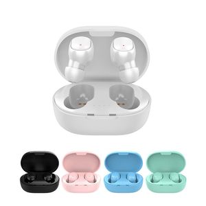 A6S PRO Kabellose Bluetooth-TWS-Ohrhörer, Mini-Ohrhörer mit Ladeetui, geräuschunterdrückendes Sport-Headset für alle Smartphones