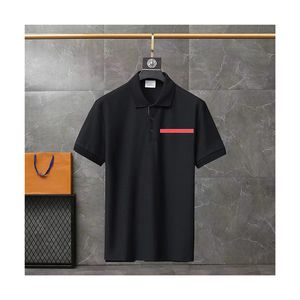 Designer Sommer Herren Polos T -Shirt -Schichten Fashion Casual Man Jacke Qualität Frühling Kurzarm T -Shirts Luxus bedrucktes Sweatshirt Pullover Männer Sportswear
