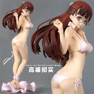 Período de brinquedo de descompressão doce gotas kousaka hatsumi 1/7 pvc fofo sexy anime figura de ação hentai modelo colecionável adulto brinquedos de boneca gif