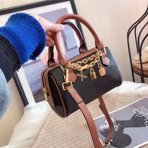 high quality new mini boston bags Canvas women messenger bag purse fashion satchel pillow shoulder bag handbag256K