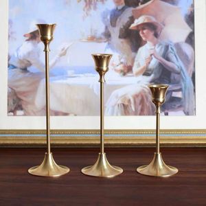 Candle Holders Unlacquered Solid Brass Holder/Table Decoration/Candle Holder/Candlestick Holder/Brass Stand/Brass Tray