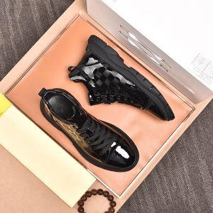 2022 Designer Sneaker Trainer Casual Shoes fashion show Calfskin Leather Overlays Platform Size 38-44