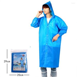 Rennjacken Reisen tragbare Eva Frosted Regenmantel verdicken Unisex Riding Wanderwanderung Outdoor Poncho Erwachsener 15 Seide