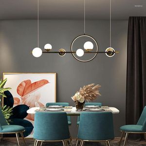 Lampadari Lampadario a led creativo Soggiorno Sala da pranzo ORO NERO Illuminazione interna per la casa