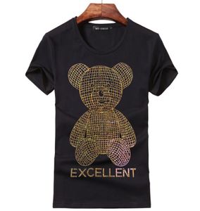 Men039s T -Shirts Diamond Men T -Shirt Kawaii Kleidung Teddybären Herren T -Shirts Kurzschleise Freizeit -Baumwoll -Reise Tops plus 5xL5025232
