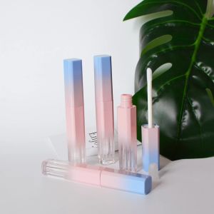3.5ml Mini Pink Purple Lipgloss Bottle Empty Lip Gloss Tubes DIY Cosmetic Packaging personal Care