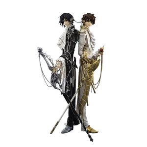 減圧玩具コードは、反乱のルルーシュをgeass lelouch lamperougeとsuzaku kururugi r2 clamp pvcアクションフィギュアモデルコレクタブルdo