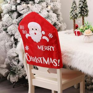 Party Decoration Easy To Use Lightweight Table Christmas Seat Covers Ornaments For Restaurant