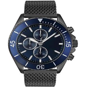 طراز جديد Mens Chronograph Watch مع حزام من الفولاذ المقاوم للصدأ 1513702270W