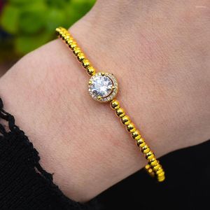 Bangle GODKI Luxury Stackable Trendy Clear 3A CZ For Women Wedding Cubic Zircon Crystal Dubai Bracelet Party Jewelry 2022