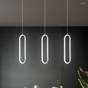 Lampadari TCY Led moderni per comodino camera da letto Placcatura in oro cromato Sala da pranzo Isola della cucina Lampadario Illuminazione per interni