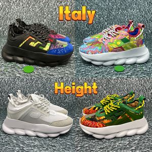 2023 Nya män Kvinnor Casual Shoes Italy Triple Black White 2.0 Gold Fluo Multi Color Suede Floral Purple Reflective Höjd Reaktion Designer Sneakers Trainers