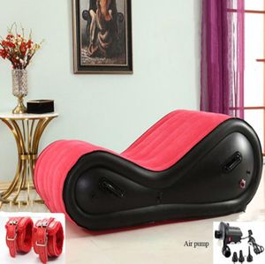 Sewing Notions Sex inflatable sofa bed velvet soft living room furniture sofa chair adult couple eroticloafer9717076