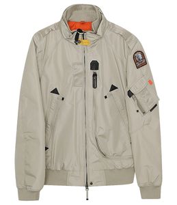 M￤n downs Classic Short Stand Collar Windproof Jacket med vit anka ner