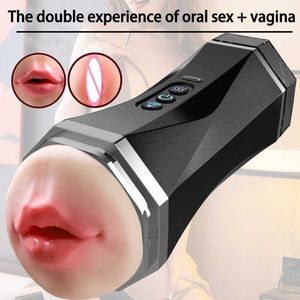 Kosmetyki ustne seksowne zabawki pochwa cipka dla mężczyzn Automatyczne narzędzie masturbatora peni powiększone 18 dorosłych