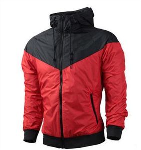 Sweatshirt Hoodie Men Women Windbreaker Jacket Coat Long Sleeve Autumn Sports Zipper Windcheater Designer Mens Clothes size S to 4XL
