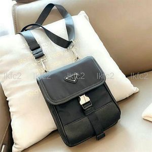 Modne czarne torby telefoniczne projektant Crossbody Marka pojedynczego ramion Tortie portfele Casual Mini Change Bag Nylon koperty z Trian237T