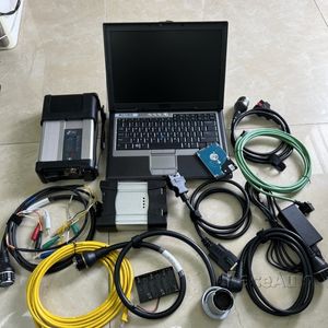 2024 Diagnostic Tool MB Star C5 för BMW ICOM Next Laptop D630 4G med 2in1 2TB SSD Super Ready to Work