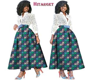 Afrikanska kjolar f￶r kvinnor 2021 stil dashiki plus storlek kl￤der bazin riche long maxi boll kl￤nning wy31379245157