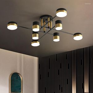 Pendant Lamps Living Room Chandelier Modern LED Home Lighting Designer Attic Ceiling Bedroom Dining