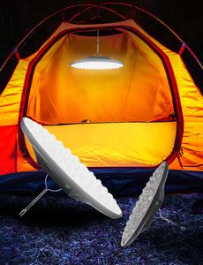 200w uppladdningsbar camping Lykta Light Tent Lantern Portable High Power USB Laddningskrok Emergency Fishing