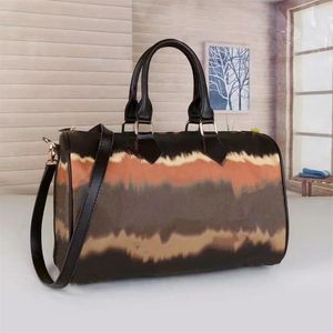 Shoppingnew 33 Größe Modefarbe Boston Tasche Tie Dye Grifftasche mit Schultergurt Boston Taschen für 290J