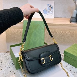 Designer Bag For Women Ladies Chain Crossbody Bags High-end Leather Handbags Luxury Fashion Classic Double Letter Pattern Cross Body 230808