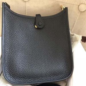 Fashion Women Classic Bag EveIyne Leather Handbags Brand Designer Female New luxury Shoulder Bags Brown Red Black Totes H1012 320J