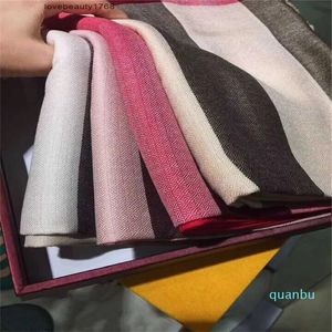 2022 Sciarpe da donna Avvolge Sciarpa di cashmere spessa invernale Patchwork Scialle scozzese 180 X70 Cm Cexv