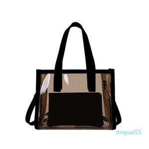 Lüks tasarımcı klasik cüzdan çanta bayanlar moda şeffaf debriyaj çantası yumuşak deri kat haberci çantası fannypack el çantası292d